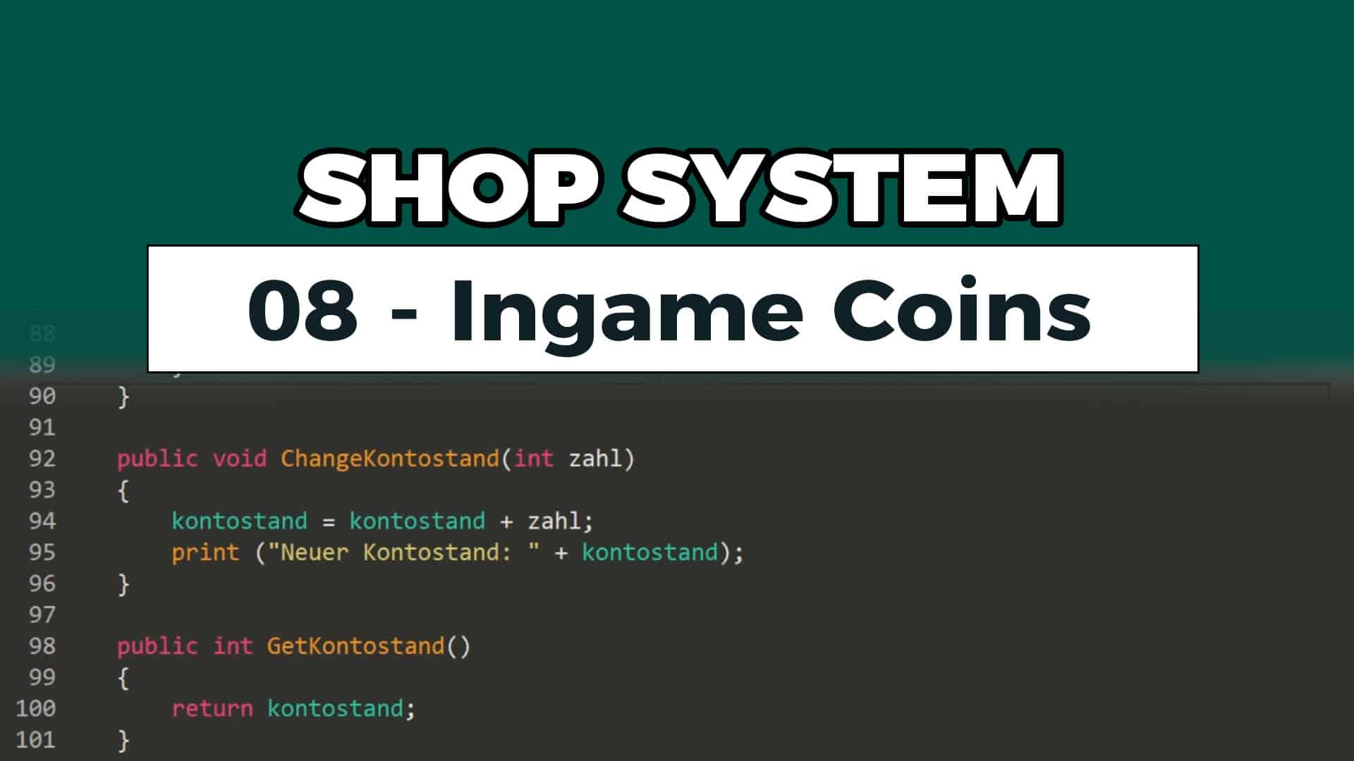 Read more about the article Shop System in Unity