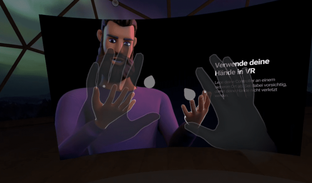 Read more about the article Oculus Quest Hand Tracking verwenden