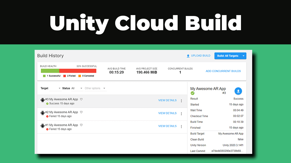 Read more about the article Unity Cloud Build