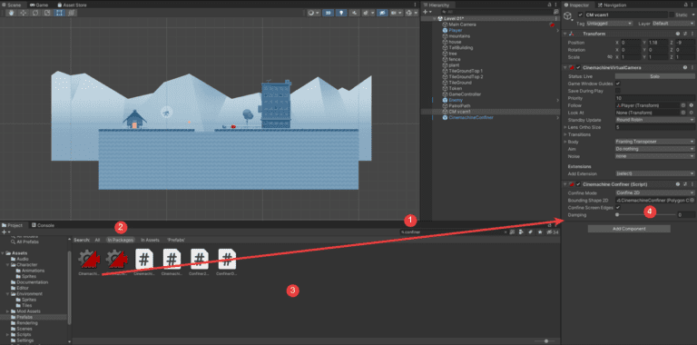 Unity 2D Tutorial – Kamera Mit Cinemachine (6/12) | Nobreakpoints